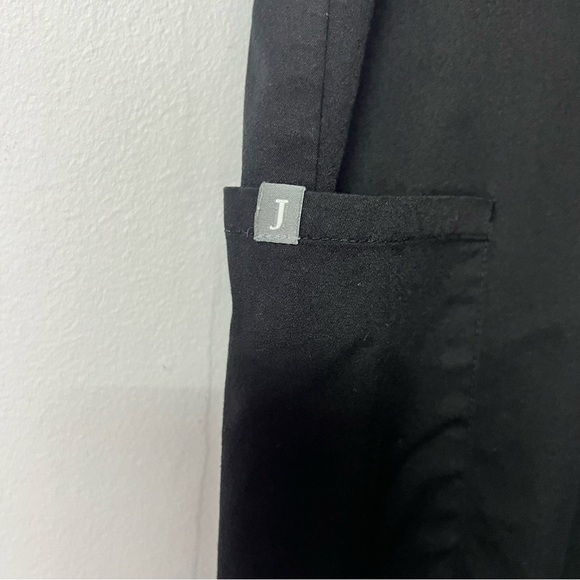 Jaanuu scrub pants size small black pull up - Picture 2 of 6